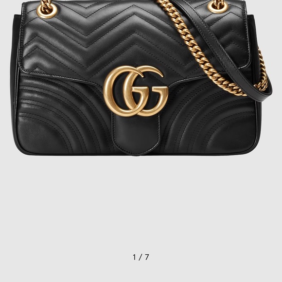 ✨Authentic Gucci GG Marmont Medium Shoulder Bag✨ - Picture 2 of 16